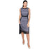 Sleeveless Laser Cut Crinkle Dress - DR858